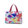 large multicolor satchel
